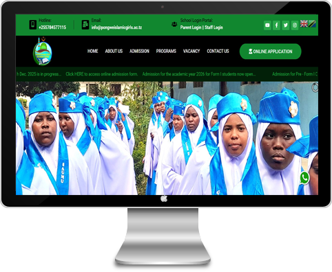 Pongwe Islamic Girls Secondary School Pongwe Islamic Girls Secondary School